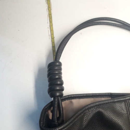 Verde handbag like new, black, 33x25 cm