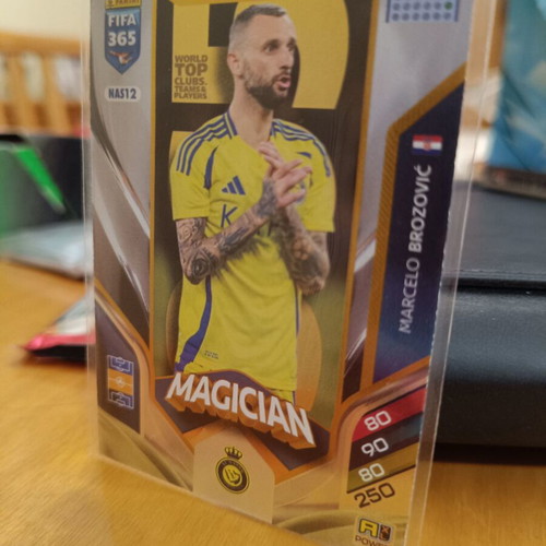 Adrenalyn Marcelo Brozovic Magician football card Al Nassr NAS12 new