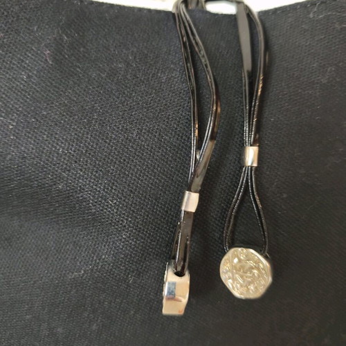 Folli Follie shoulder bag authentic black fabric new
