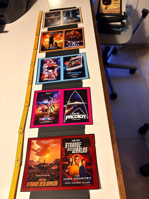 Star Trek Ultimate Franchise Poster Collection χειροποίητο banner "Accordion"