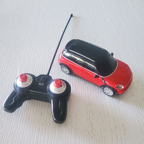 Mini BMW remote control car used with lights