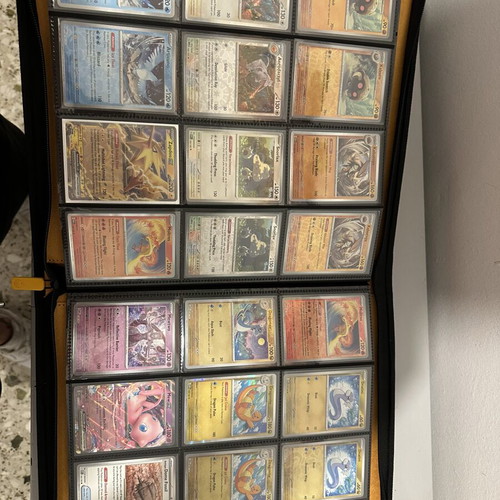 151 Mew Base Set Pokemon Cards with Binder like new