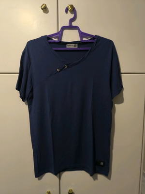 Gangsta Group Men's T-shirt blue like new, size L