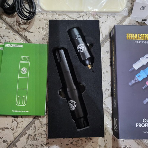 Dragonhawk tattoo set new, professional