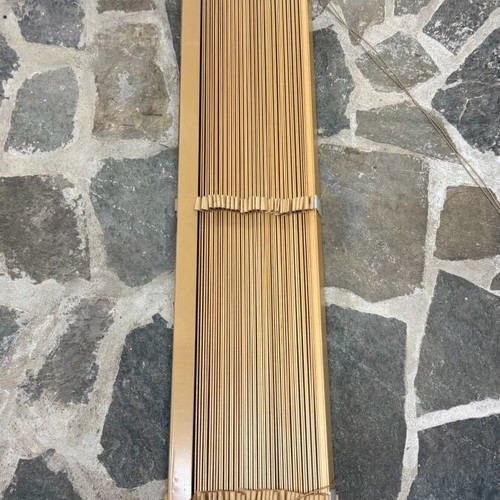 Wooden blinds used, 2 pieces 89 width and 2 pieces 66 width