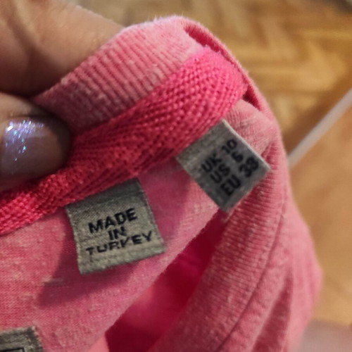 Superdry t-shirt used, pink, size M