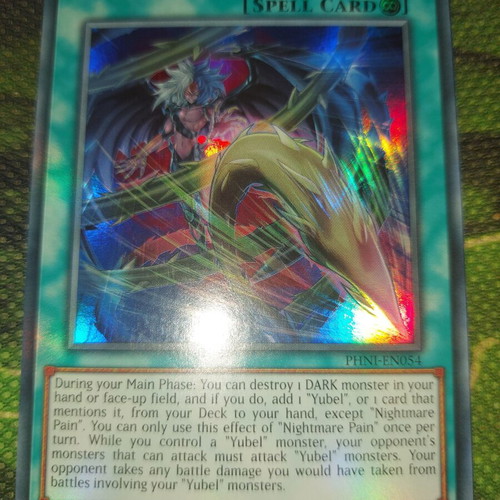 Nightmare Pain Super Rare card like new