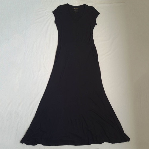 Peruvian Connection maxi dress size L, pima cotton and modal, pockets