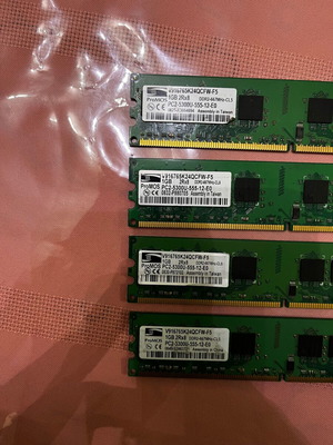 Ram DDR2 4x1GB ProMOS v916765k24qcfw-f5 σαν καινούργιο