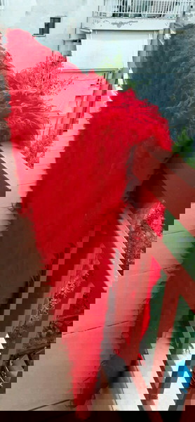 Φλοκάτη κόκκινη 2,30 X 1,70.
