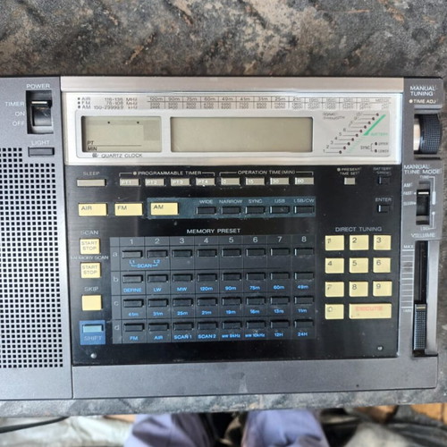 Sony portable radio used