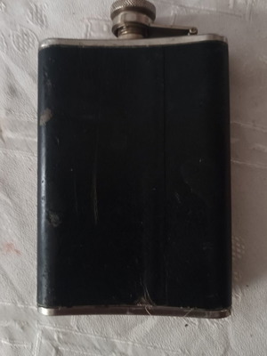 Φλασκί inox 200ml, μαύρο