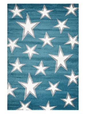 Polcarpet Star 1589 Turquoise Kids Rug 200x290 cm new