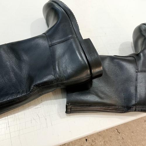 Military Endromides boots, genuine leather, size 43