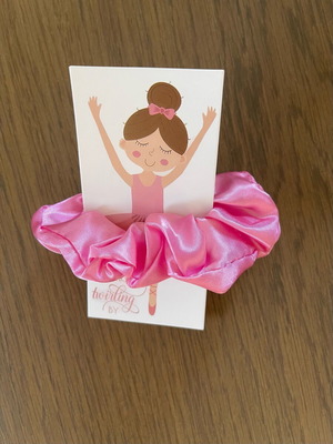 Party stickers and gifts new, 24 stickers, 10 scrunchies, 10 ballerina figures