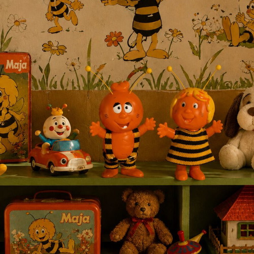 Maya the Bee and Willy vintage figures used, Lyra 1980s