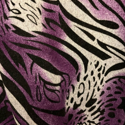 Multicolored purple blouse like new, size L