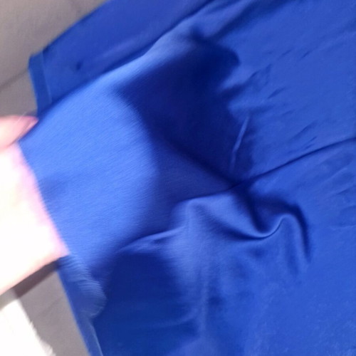 Summer dress electric blue with rhinestone straps like new