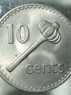 Νόμισμα 10 Cents Fiji 1969-1985 μεταχειρισμένο