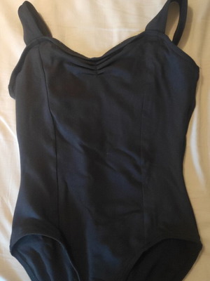 Capezio ballet exam leotard used, black, size large