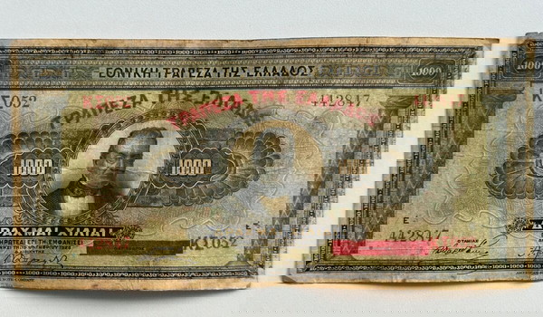 1000 Δραχμές 1926 15 Οκτωβρίου ΕΘΝΙΚΗ ΤΡΑΠΕΖΑ ΕΛΛΑΔΟΣ