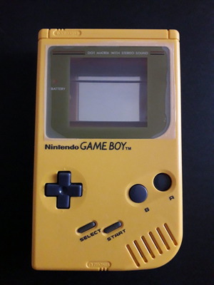 Game Boy Yellow original κέλυφος μεταχειρισμένο για αντικατάσταση