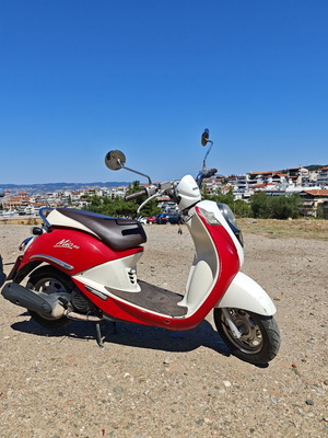 Sym Mio 100 σκούτερ, κόκκινο, αυτόματο