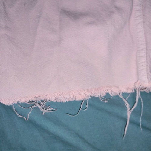 Pull&Bear baby pink high-waisted ripped jeans used, size 36