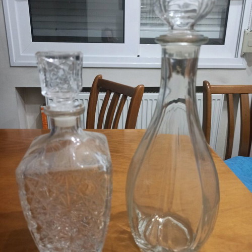 Bottles like new, set of 2 pieces