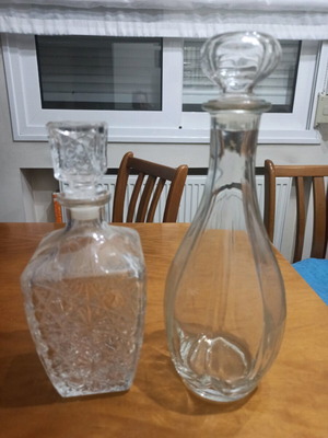Bottles like new, set of 2 pieces