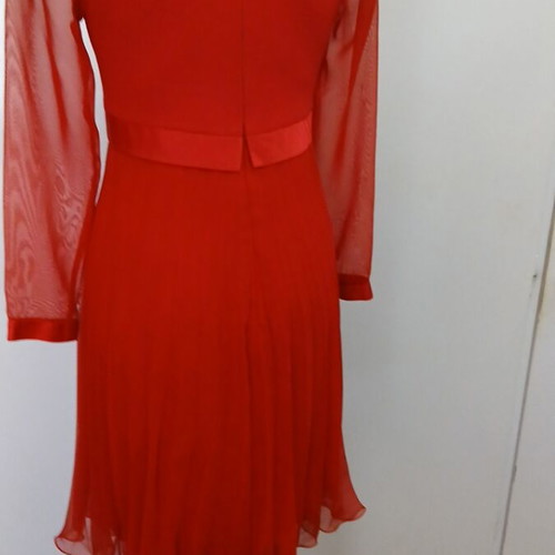 Makis Tselios Fashion dress red like new size M