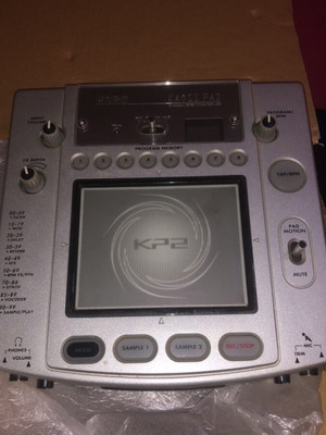 Korg Kaoss Pad KP2 δυναμικό εφέ/ελεγκτής μεταχειρισμένο με το κουτί και τον γνήσιο μετασχηματιστή