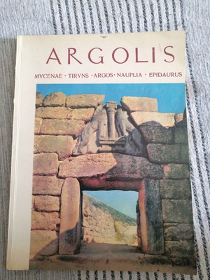 Argolis tourist book used