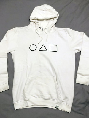 Hoodie Frankie Denim XXL white like new