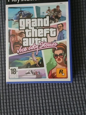 Grand Theft Auto Vice City Stories PS2 game used, collectible