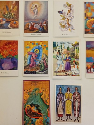 Easter commemorative greeting cards vintage, set of 10, like new