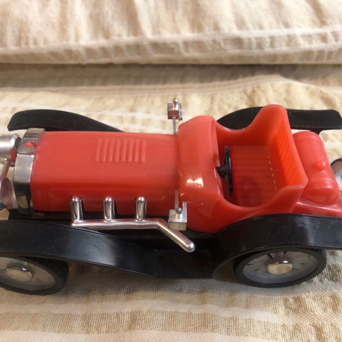 Collectible Russian vintage USSR toy car used, 19cm length