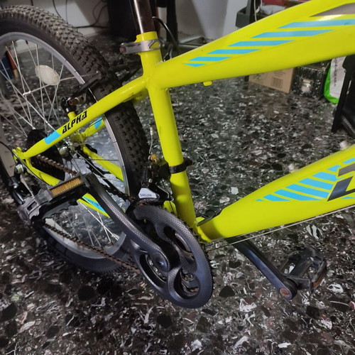 All-Mountain Alpina 2024 mountain bike like new, 24 inch, blue