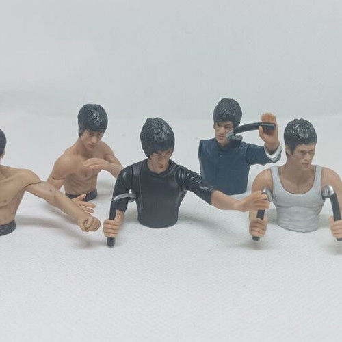 Bruce Lee Mini Busts Set of 5 DyDo Blend Japan