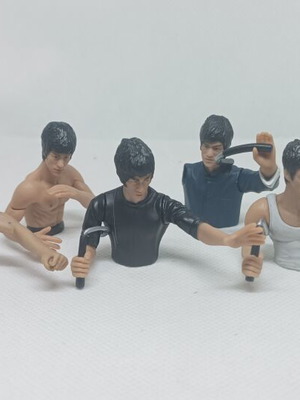 Bruce Lee Mini Busts Set of 5 DyDo Blend Japan