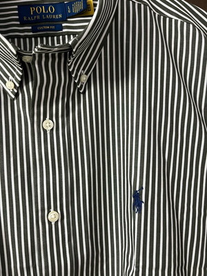 Ralph Lauren men's shirt new, striped, size Large