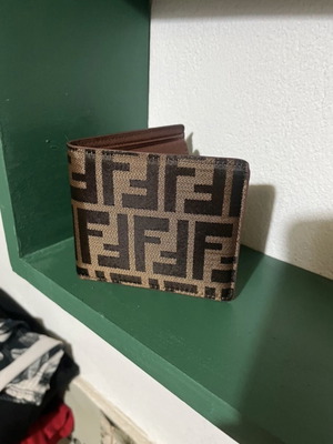 Fendi wallet, brand new, brown and gold