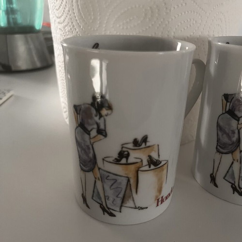 Hondos Center mug set like new, 2 pieces