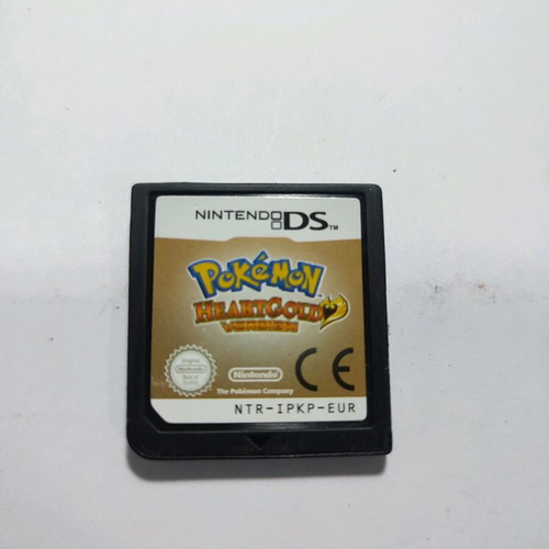 HeartGold Pokemon Cartridge Nintendo used, functional for DS Lite 2DS 3DS NDSL