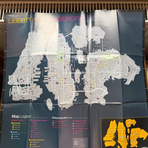 Αφίσα Grand Theft Auto Episodes from Liberty City μεταχειρισμένη