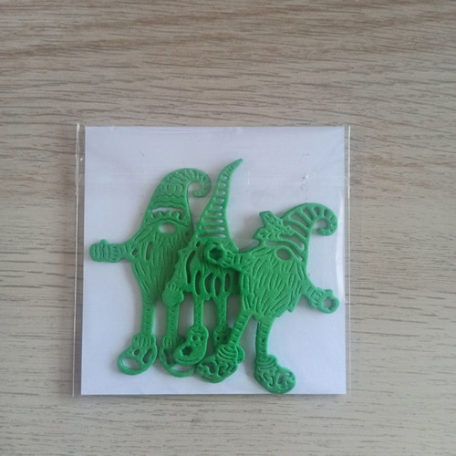 Gnomes foam material new, set of 3 pieces