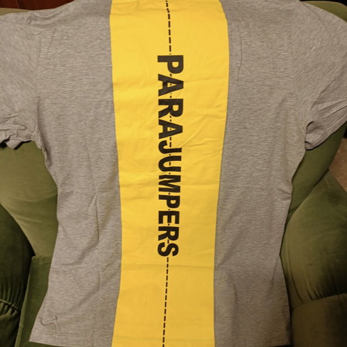 Parajumpers t-shirt like new, gray, size large