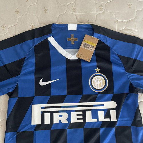 Inter Vintage Nike Jersey new, classic blue-black stripes with Pirelli