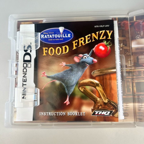 Ratatouille Nintendo DS game used with case and manual
