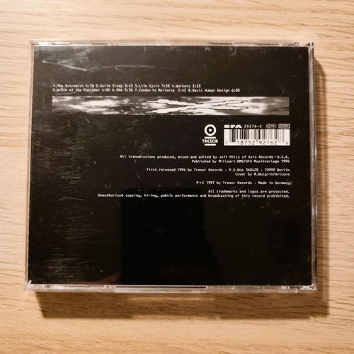 Jeff Mills Waveform Transmission Vol. 3 CD like new, electronic